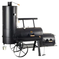 Joe's BBQ Smoker 24" Chuckwagon Catering Schwarz