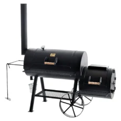 Joes BBQ 20" Texas Classic Smoker 195x90x180cm Stahl Schwarz