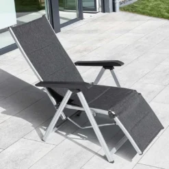 Kettler Basic Plus Relaxliege Aluminium/Outdoorgewebe Silber/Anthrazit Meliert 21 Kettler Basic Plus Relaxliege Aluminium/Outdoorgewebe Silber/Anthrazit Meliert -Gartenmöbel Geschäft kettler basic plus relaxliege aluminium outdoorgewebe 1369294 10