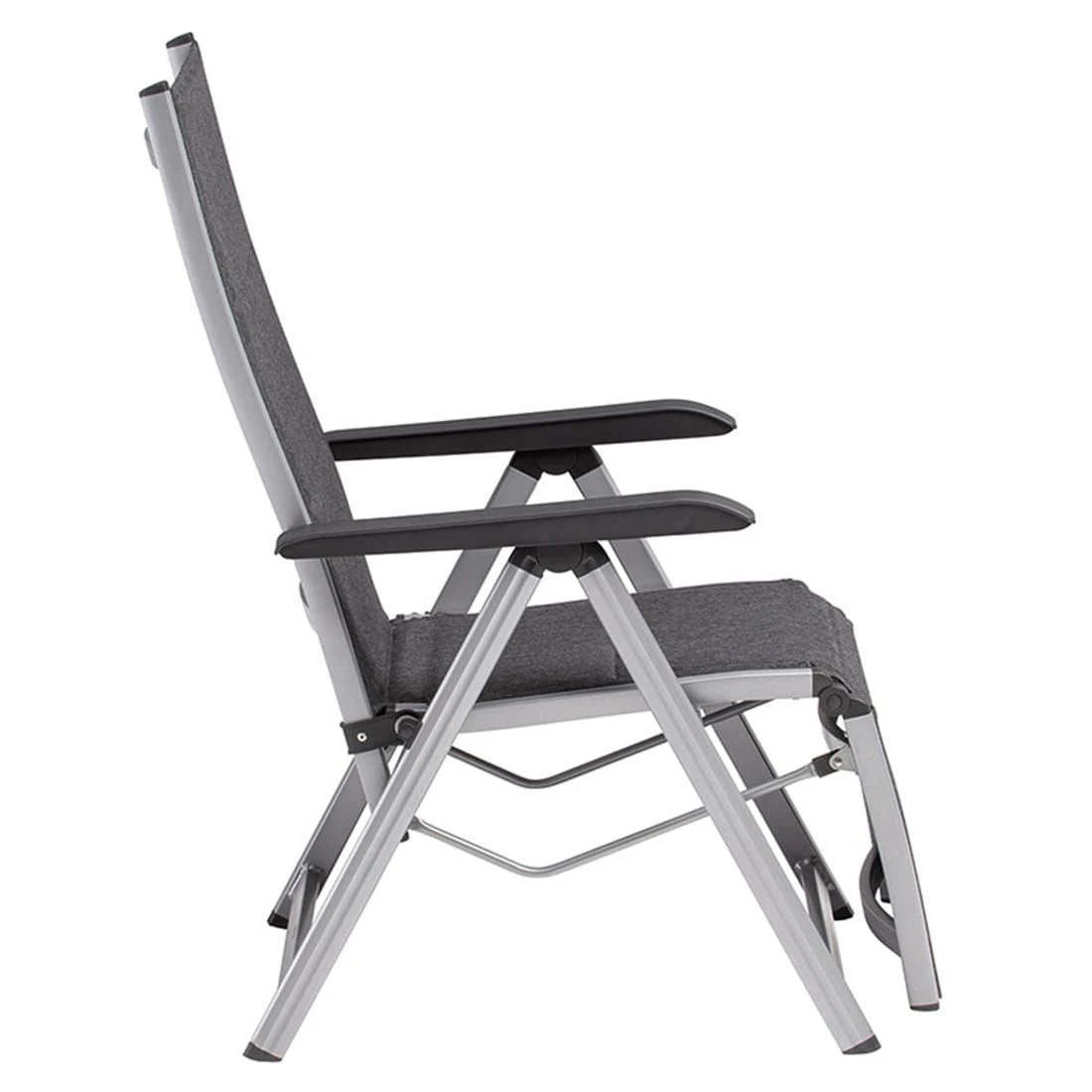 Kettler Basic Plus Relaxliege Aluminium/Outdoorgewebe Silber/Anthrazit Meliert 5 Kettler Basic Plus Relaxliege Aluminium/Outdoorgewebe Silber/Anthrazit Meliert – Bild 5
