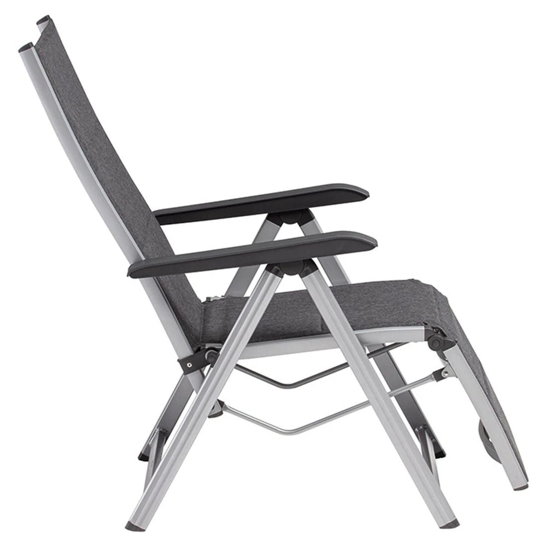 Kettler Basic Plus Relaxliege Aluminium/Outdoorgewebe Silber/Anthrazit Meliert 6 Kettler Basic Plus Relaxliege Aluminium/Outdoorgewebe Silber/Anthrazit Meliert – Bild 6