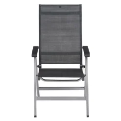 Kettler Basic+ Premium Klappsessel Aluminium/Textilene Silber/Lakritz -Gartenmöbel Geschäft kettler basic premium klappsessel aluminium textilene 1439309 4