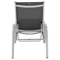 Kettler Basic Plus Stapelliege Aluminium/Textilene Silber/Anthrazit -Gartenmöbel Geschäft kettler basicplus stapelliege silber anthrazit 0301214 0000 6