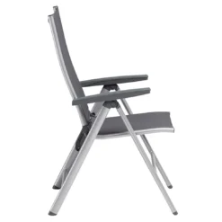 Kettler Cirrus Silver Line Klappsessel Aluminium/Outdoorgewebe Silber/Anthrazitgrau -Gartenmöbel Geschäft kettler cirrus silver line gartenstuhl alu outdoorgewebe 1368997 3
