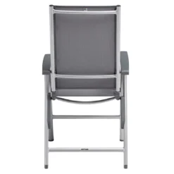 Kettler Cirrus Silver Line Klappsessel Aluminium/Outdoorgewebe Silber/Anthrazitgrau -Gartenmöbel Geschäft kettler cirrus silver line gartenstuhl alu outdoorgewebe 1368997 4