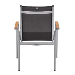 Kettler Granada Stapelsessel Aluminium/Outdoorgewebe Silber/Anthrazit -Gartenmöbel Geschäft kettler granada stapelsessel aluminium outdoorgewebe 1309586 6