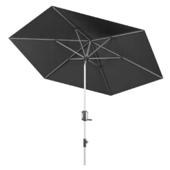 Knirps Apoll Stockschirm Ø290cm Mit Kurbel Dark Grey -Gartenmöbel Geschäft knirps apoll stockschirm durchm290cm mit kurbel 1446514 2