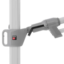 Knirps Ampelschirm Premium 275x275cm Weiß 19 Knirps Ampelschirm Premium 275x275cm Weiß -Gartenmöbel Geschäft knirps pendelschirm 275x275cm axial schwenkbar weiss 1190632 9