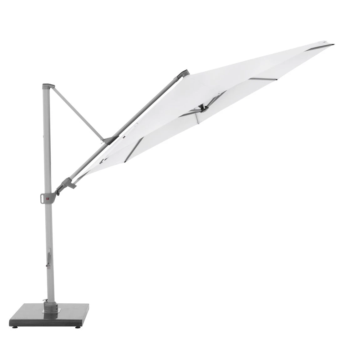 Knirps Pendelschirm Premium Ø340cm Rund Weiß 2 Knirps Pendelschirm Premium Ø340cm Rund Weiß – Bild 2