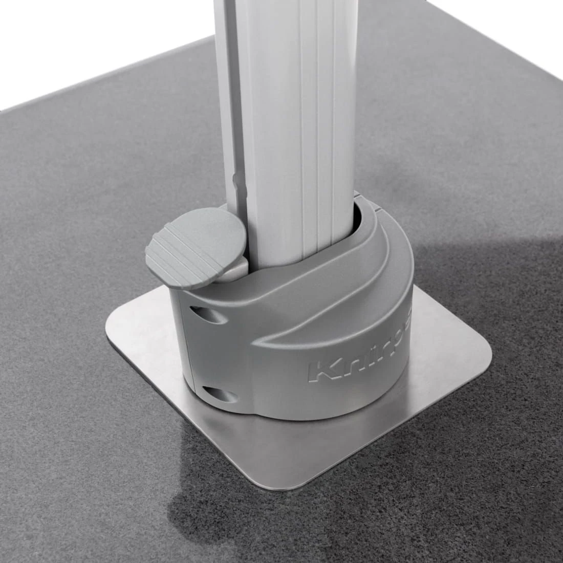 Knirps Pendelschirm Premium Ø340cm Rund Weiß 6 Knirps Pendelschirm Premium Ø340cm Rund Weiß – Bild 6