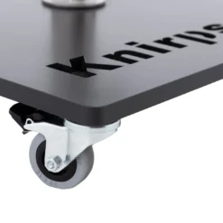 Knirps Schirmständer Stahlplatte 50kg Mit Rollen Anthrazit -Gartenmöbel Geschäft knirps schirmstander stahlplatte 50kg 50x50 mit rollen anthrazit 1194658 7