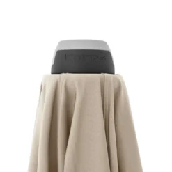 Knirps Silver Mittelstockschirm 230x150cm Mit Kurbel Natur -Gartenmöbel Geschäft knirps silver balkonschirm kurbel n hv 230x150cm off white 1190115 5