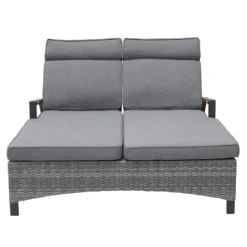 LC Garden Keramo Doppelliege Inkl. Kissen Geflecht/Polyester Naturgrau 7 LC Garden Keramo Doppelliege Inkl. Kissen Geflecht/Polyester Naturgrau -Gartenmöbel Geschäft lc garden keramo daybed inkl kissen aluminium geflecht teak 1345622 3