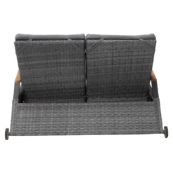 LC Garden Keramo Doppelliege Inkl. Kissen Geflecht/Polyester Naturgrau 8 LC Garden Keramo Doppelliege Inkl. Kissen Geflecht/Polyester Naturgrau -Gartenmöbel Geschäft lc garden keramo daybed inkl kissen aluminium geflecht teak 1345622 4
