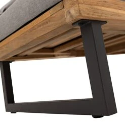 LC Garden Riviona Gartenliege Teak/Polster Natur/Grau 19 LC Garden Riviona Gartenliege Teak/Polster Natur/Grau -Gartenmöbel Geschäft lc garden riviano gartenliege teak polster 1435547 8