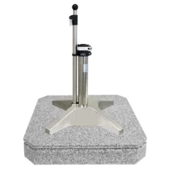 LiRo Schirmsockel Midi-Plus 100 KE Granit Granit-Grau