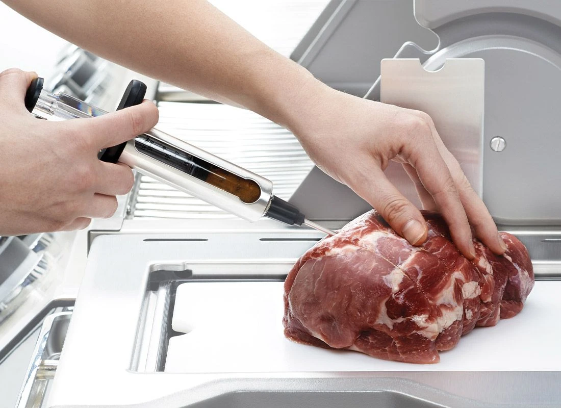 Napoleon Marinaden Injektor Inkl. 2 Nadeln Edelstahl 3 Napoleon Marinaden Injektor Inkl. 2 Nadeln Edelstahl – Bild 3