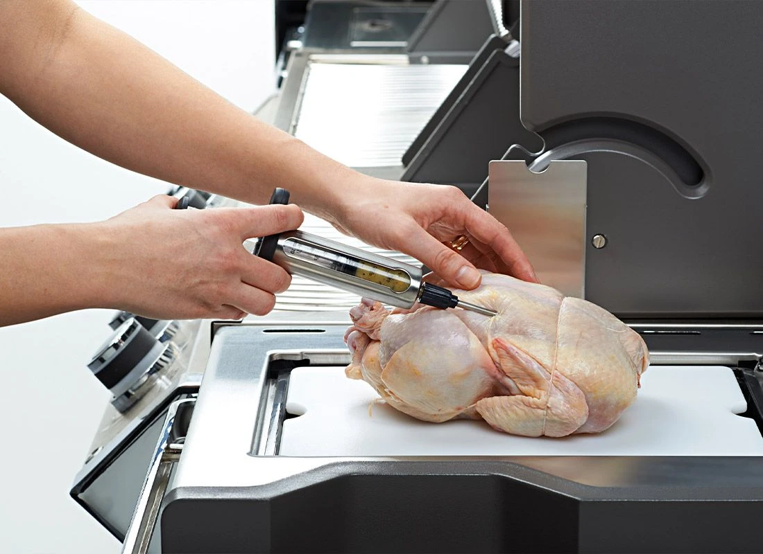 Napoleon Marinaden Injektor Inkl. 2 Nadeln Edelstahl 4 Napoleon Marinaden Injektor Inkl. 2 Nadeln Edelstahl – Bild 4