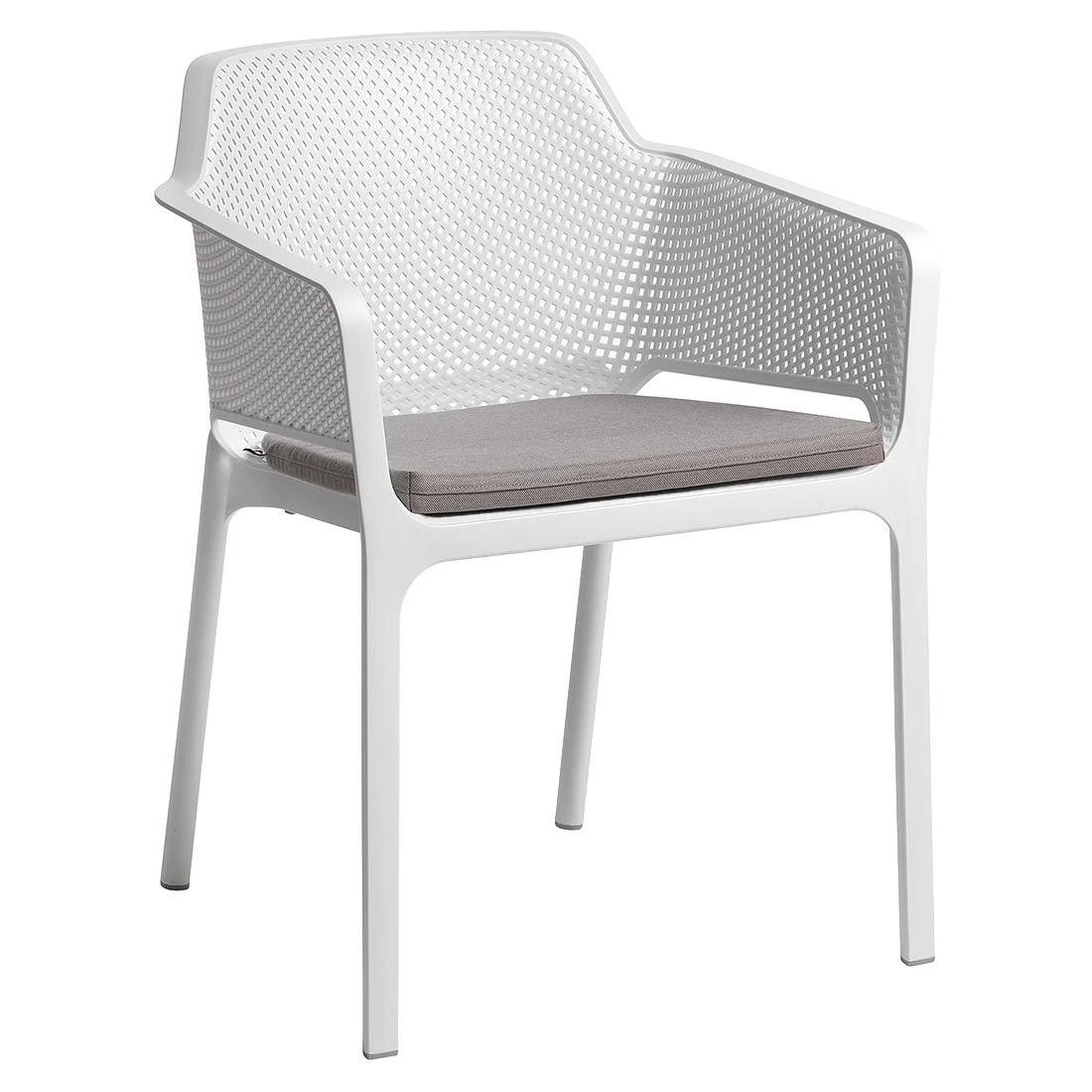 Nardi Net Stapelsessel Kunststoff Weiß 1 Nardi Net Stapelsessel Kunststoff Weiß