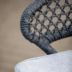 Niehoff Levina Gartensessel Aluminium/Rope/Olefin Anthrazit/Hellgrau -Gartenmöbel Geschäft niehoff levina diningsessel aluminium rope olefin 1377753 5