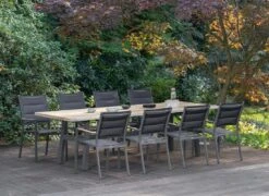 Niehoff Nantes Hochlehner Aluminium/Textilene Anthrazit/Schwarz -Gartenmöbel Geschäft niehoff nantes hochlehner aluminium textilene 1473849 3