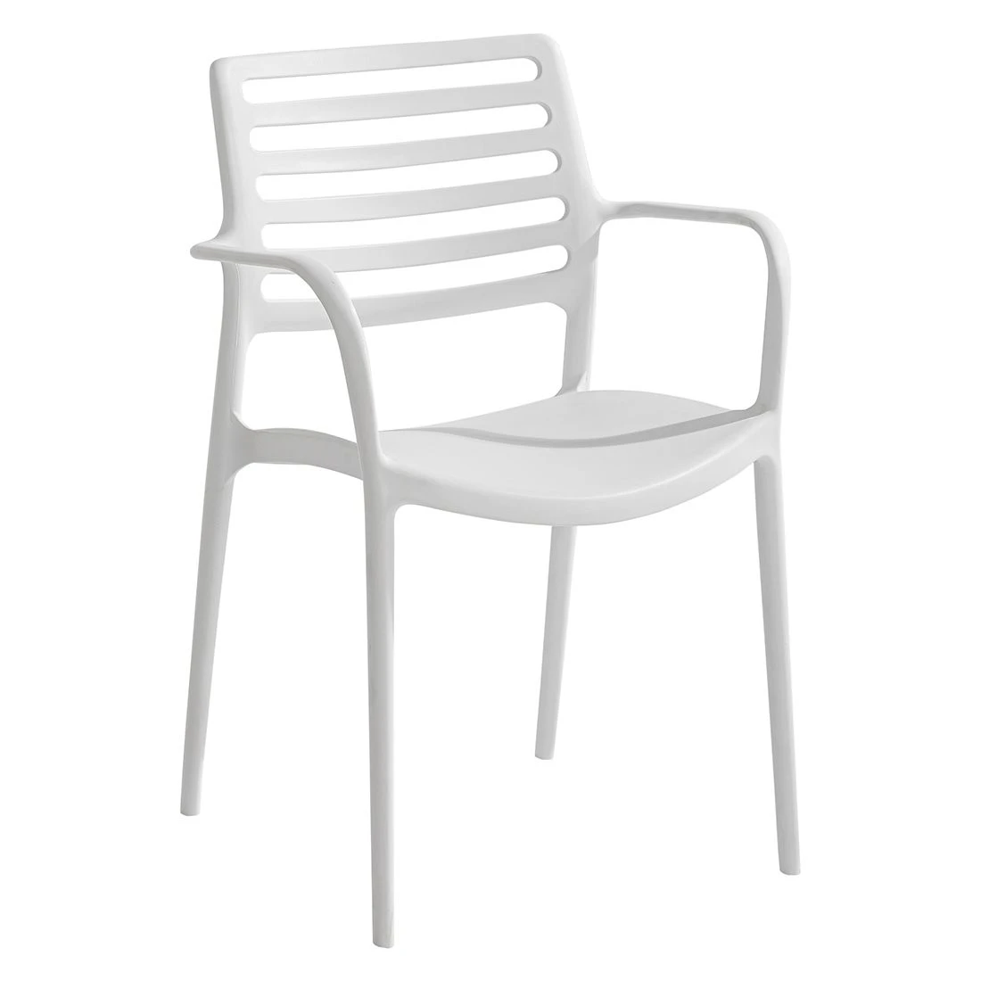 Niehoff San Remo Stapelstuhl Polypropylen Weiß 1 Niehoff San Remo Stapelstuhl Polypropylen Weiß