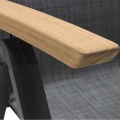 OUTLIV. Davos Klappsessel Aluminium/Textilene Anthrazit/Grau -Gartenmöbel Geschäft outliv davos klappsessel aluminium textilen 4