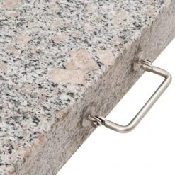 OUTLIV. Granitsockel 140kg Grau -Gartenmöbel Geschäft outliv granitsockel 140kg fur ampelschirme lk120 m10 grau 1275596 6