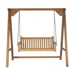 Ploß Gestell Für Schaukelbank Eco-Teak Natur