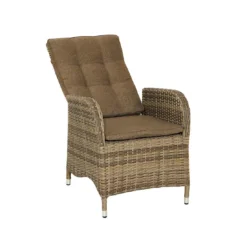 Ploß Rabida Gartensessel Geflecht Champagner/Savanna -Gartenmöbel Geschäft ploss rabida diningsessel champagner savanna 3