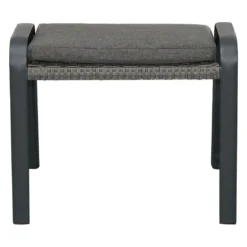 Ploß Tuvalu Hocker Aluminium/Geflecht Grau -Gartenmöbel Geschäft ploss tuvalu hocker aluminium geflecht 1367457 8