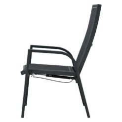 Ploß Tuvalu Stapelsessel Aluminium/Textilene Anthrazit/Grau -Gartenmöbel Geschäft ploss tuvalu stapelsessel aluminium textilene 1367314 5