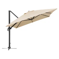 Schneider® Schneider Rhodos Grande Ampelschirm 300x400cm Anthrazit/Natur -Gartenmöbel Geschäft schneider rhodos grande ampelschirm 400x300cm anthrazit natur 1266774 7