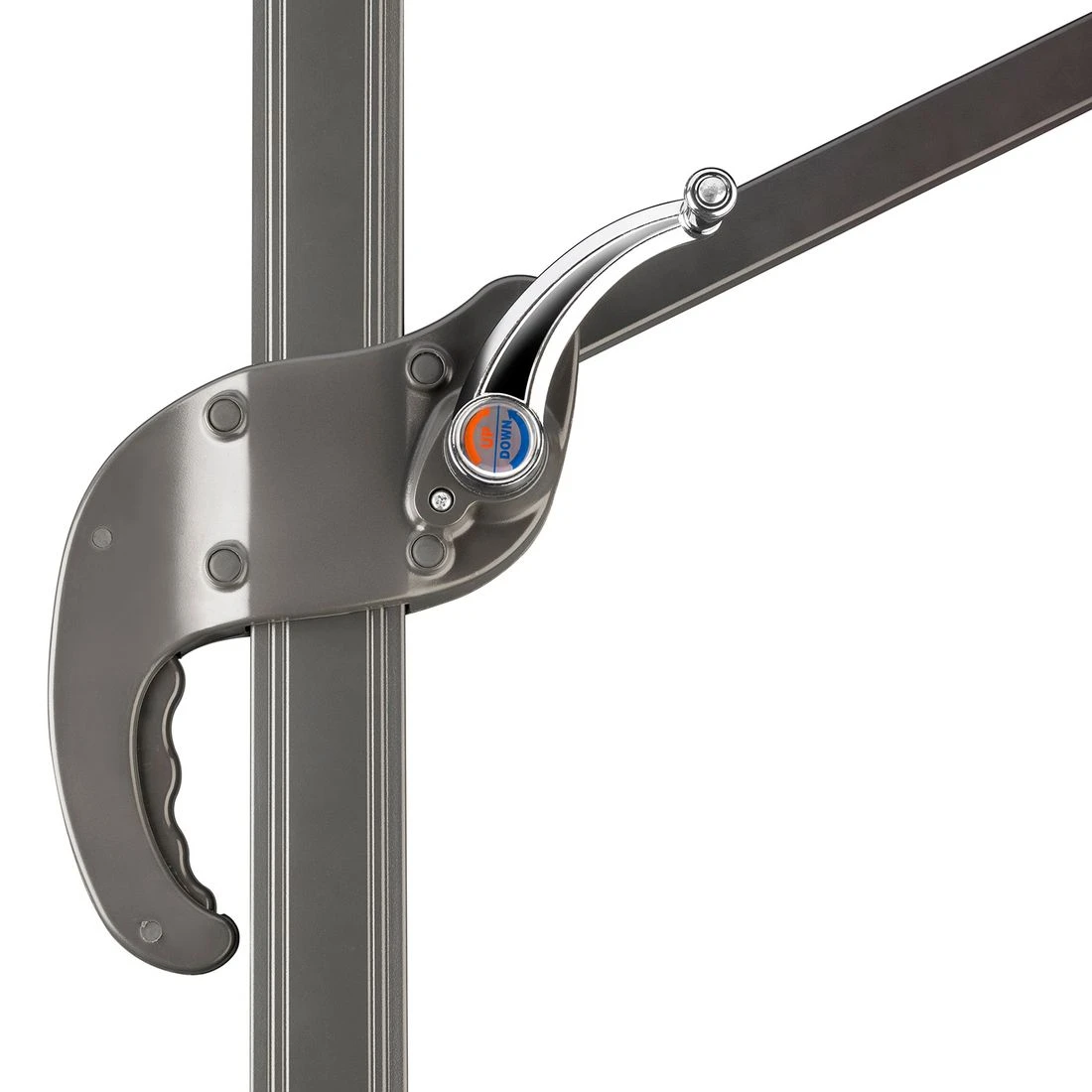 Schneider® Schneider Rhodos Junior Ampelschirm 230x230cm Anthrazit/Rot 9 Schneider® Schneider Rhodos Junior Ampelschirm 230x230cm Anthrazit/Rot – Bild 9