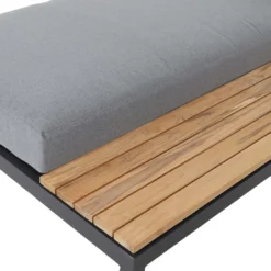 Siena Garden Alvida Gartenliege Links Aluminium/Polyester Matt Anthrazit/Grau -Gartenmöbel Geschäft siena garden alvida loungeliege links aluminium polyester inkl kissen 1427418 7