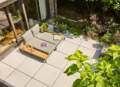 Siena Garden Alvida Gartenliege Links Aluminium/Polyester Matt Anthrazit/Grau -Gartenmöbel Geschäft siena garden alvida loungeliege links aluminium polyester inkl kissen 1427418 9