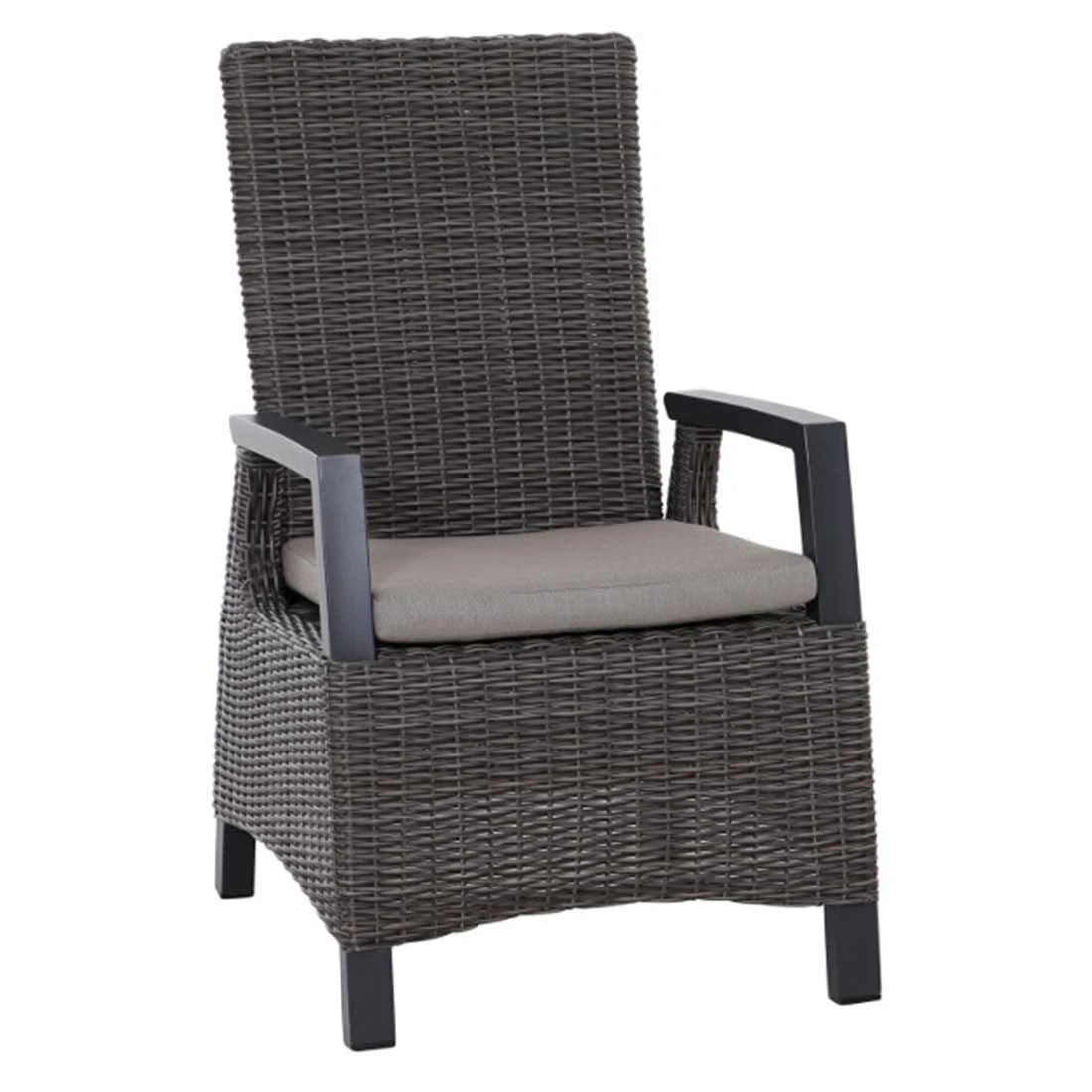 Siena Garden Corido Gartensessel Aluminium/Geflecht Inkl. Kissen Matt Anthrazit/Charcoal Grey 1 Siena Garden Corido Gartensessel Aluminium/Geflecht Inkl. Kissen Matt Anthrazit/Charcoal Grey