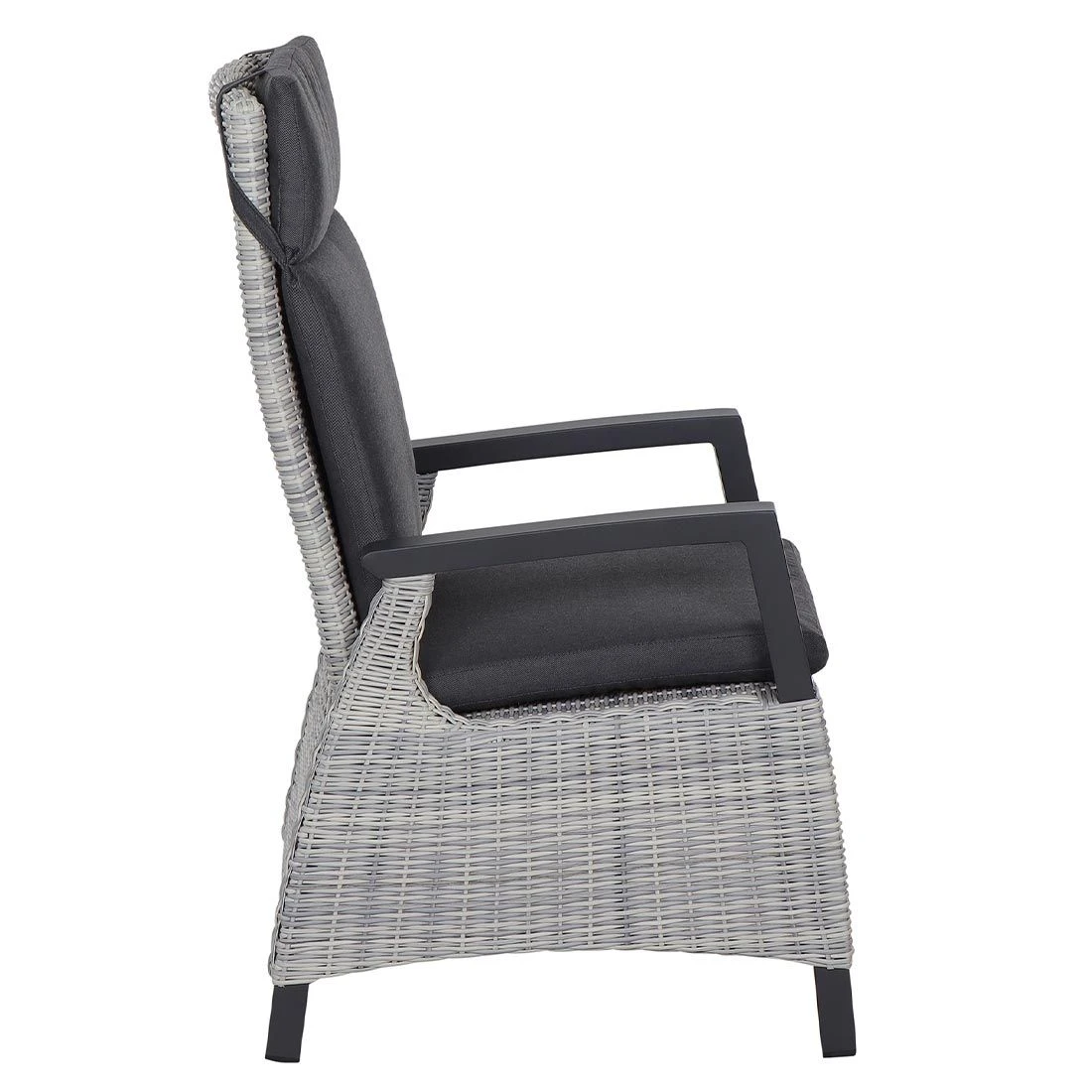 Siena Garden Corido Gartensessel Aluminium/Gardino®-Geflecht Matt Anthrazit/Ice Grey 4 Siena Garden Corido Gartensessel Aluminium/Gardino®-Geflecht Matt Anthrazit/Ice Grey – Bild 4