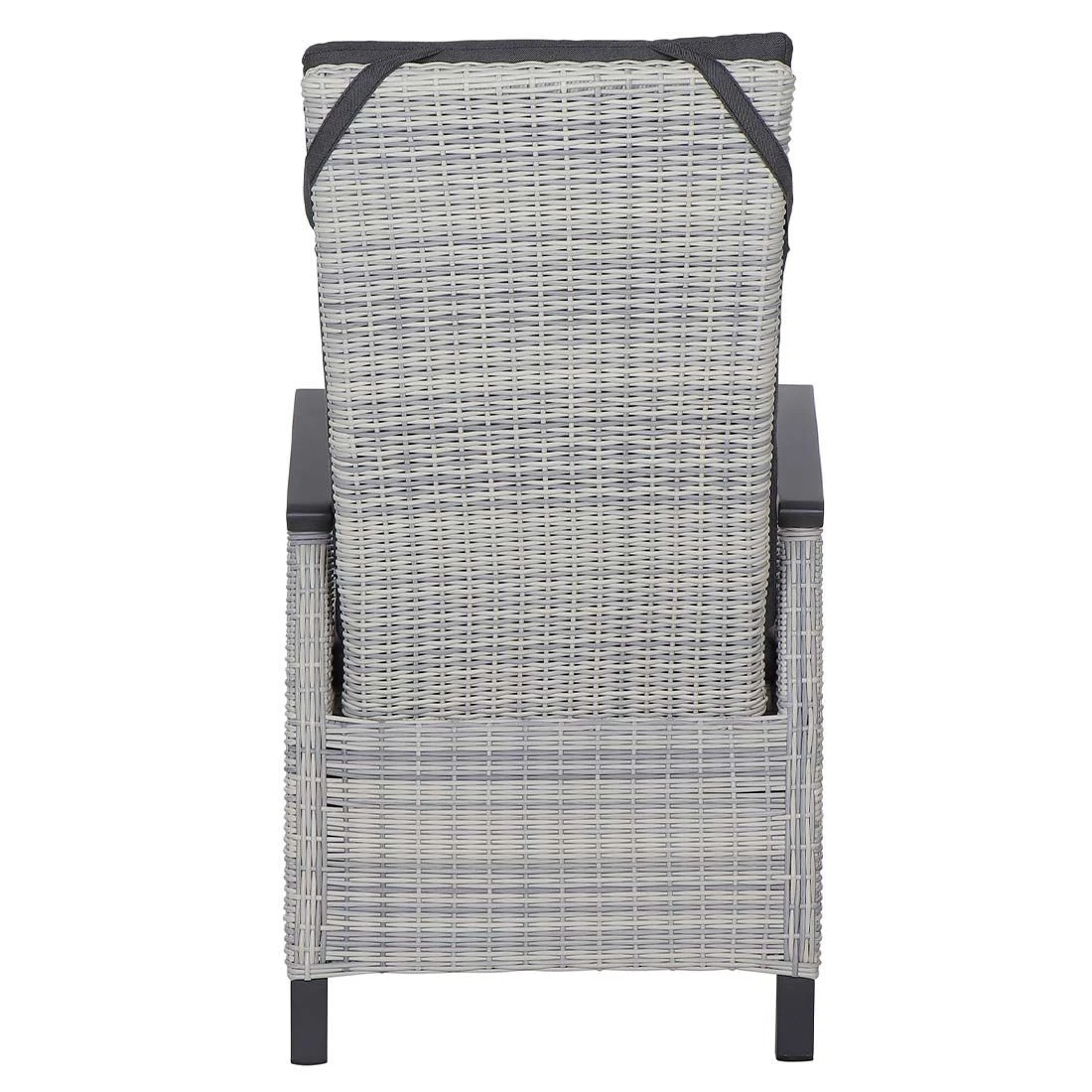 Siena Garden Corido Gartensessel Aluminium/Gardino®-Geflecht Matt Anthrazit/Ice Grey 5 Siena Garden Corido Gartensessel Aluminium/Gardino®-Geflecht Matt Anthrazit/Ice Grey – Bild 5