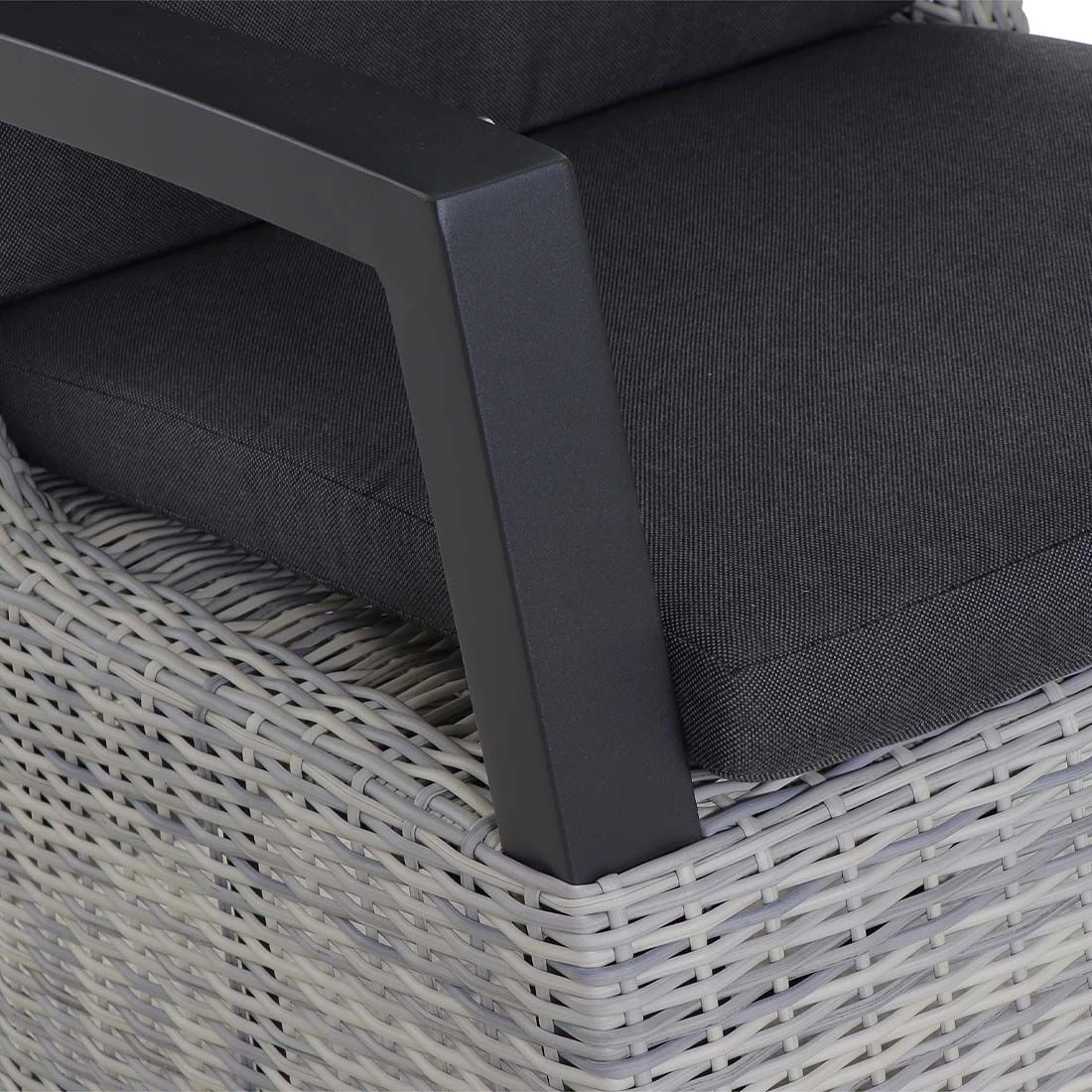 Siena Garden Corido Gartensessel Aluminium/Gardino®-Geflecht Matt Anthrazit/Ice Grey 6 Siena Garden Corido Gartensessel Aluminium/Gardino®-Geflecht Matt Anthrazit/Ice Grey – Bild 6