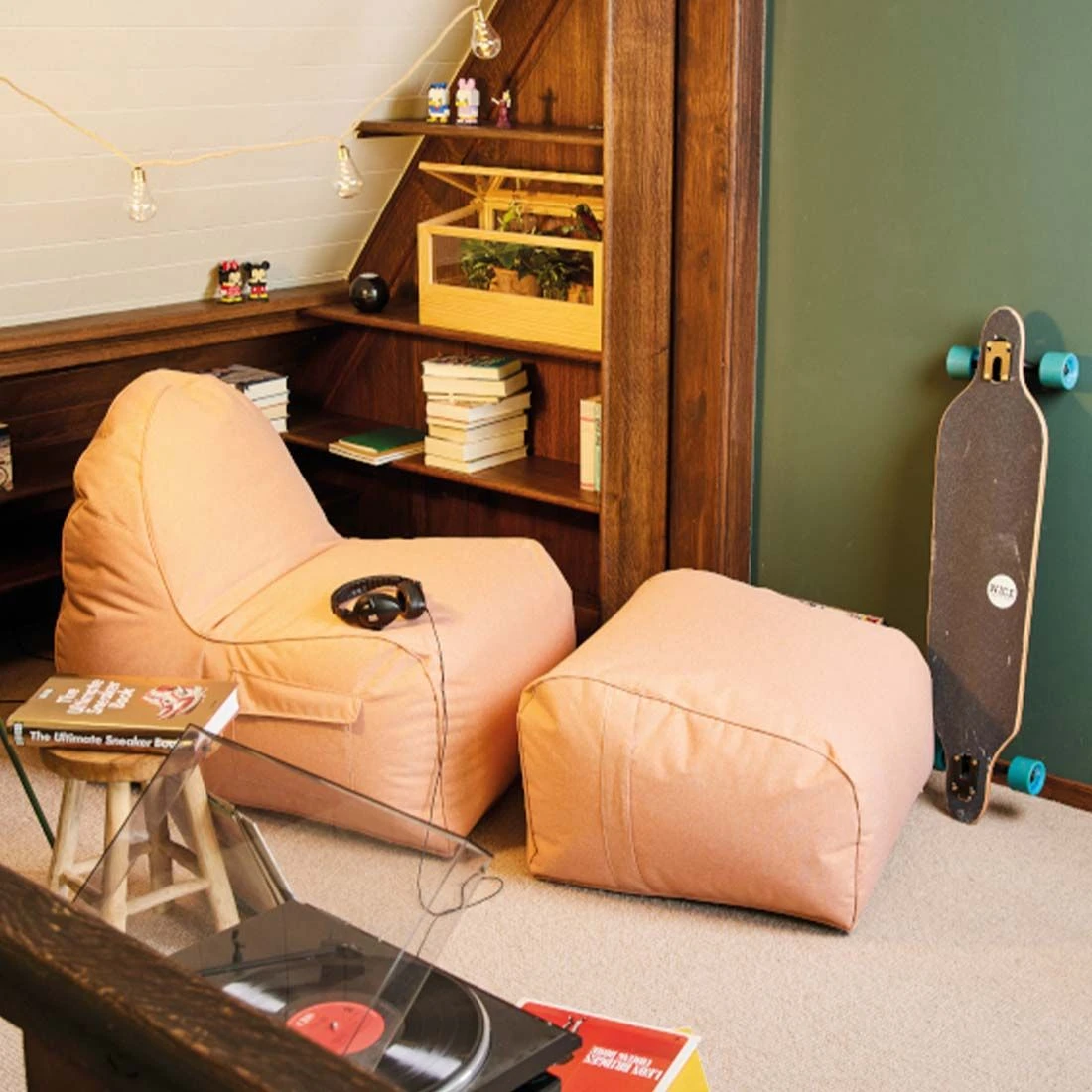 Siena Garden FLOW.U Feet Hocker Apricot 9 Siena Garden FLOW.U Feet Hocker Apricot – Bild 9