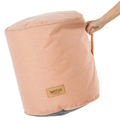 Siena Garden FLOW.U Round Sitzsack Ø 45 Cm Apricot -Gartenmöbel Geschäft siena garden flow u round sitzsack durchm 45 cm 1462079 4