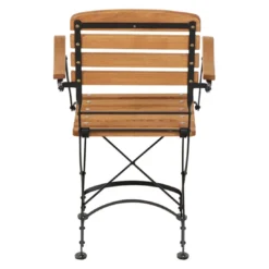 Siena Garden Peru III Klappsessel Stahl/Robinie Schwarz/Natur -Gartenmöbel Geschäft siena garden peru iii klappsessel stahl robinie 1391514 4