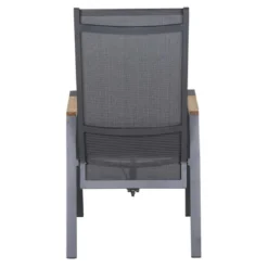 Siena Garden Savona Move Gartensessel Aluminium/Ranotex Anthrazit/Schwarz-Silber -Gartenmöbel Geschäft siena garden savona move verstellsessel aluminium ranotex 1353036 5