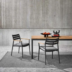 Solpuri Pia Stapelsessel Aluminium/Teak Anthrazit/Natur 7 Solpuri Pia Stapelsessel Aluminium/Teak Anthrazit/Natur -Gartenmöbel Geschäft solpuri pia stapelsessel aluminium teak 1465544 4