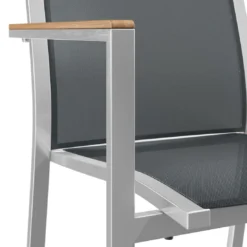 Stern Cardiff Stapelsessel Edelstahl/Textilene Silbergrau -Gartenmöbel Geschäft stern cardiff stapelsessel edelstahl textilene silbergrau 8