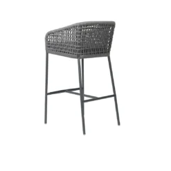 Stern Greta Garten-Barstuhl Aluminium/Rope Inklusive Kissen Anthrazit/Platin/Seidengrau -Gartenmöbel Geschäft stern greta barhocker aluminium rope inkl kissen anthrazit platin seidengrau 1198508 6