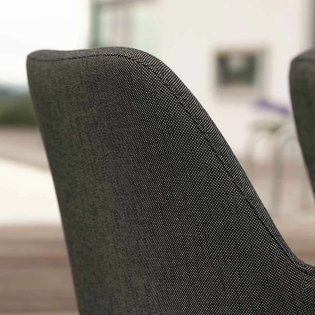 Stern Hector Gartensessel Edelstahl/Outdoorstoff Schwarz Matt/Seidenschwarz 5 Stern Hector Gartensessel Edelstahl/Outdoorstoff Schwarz Matt/Seidenschwarz – Bild 5