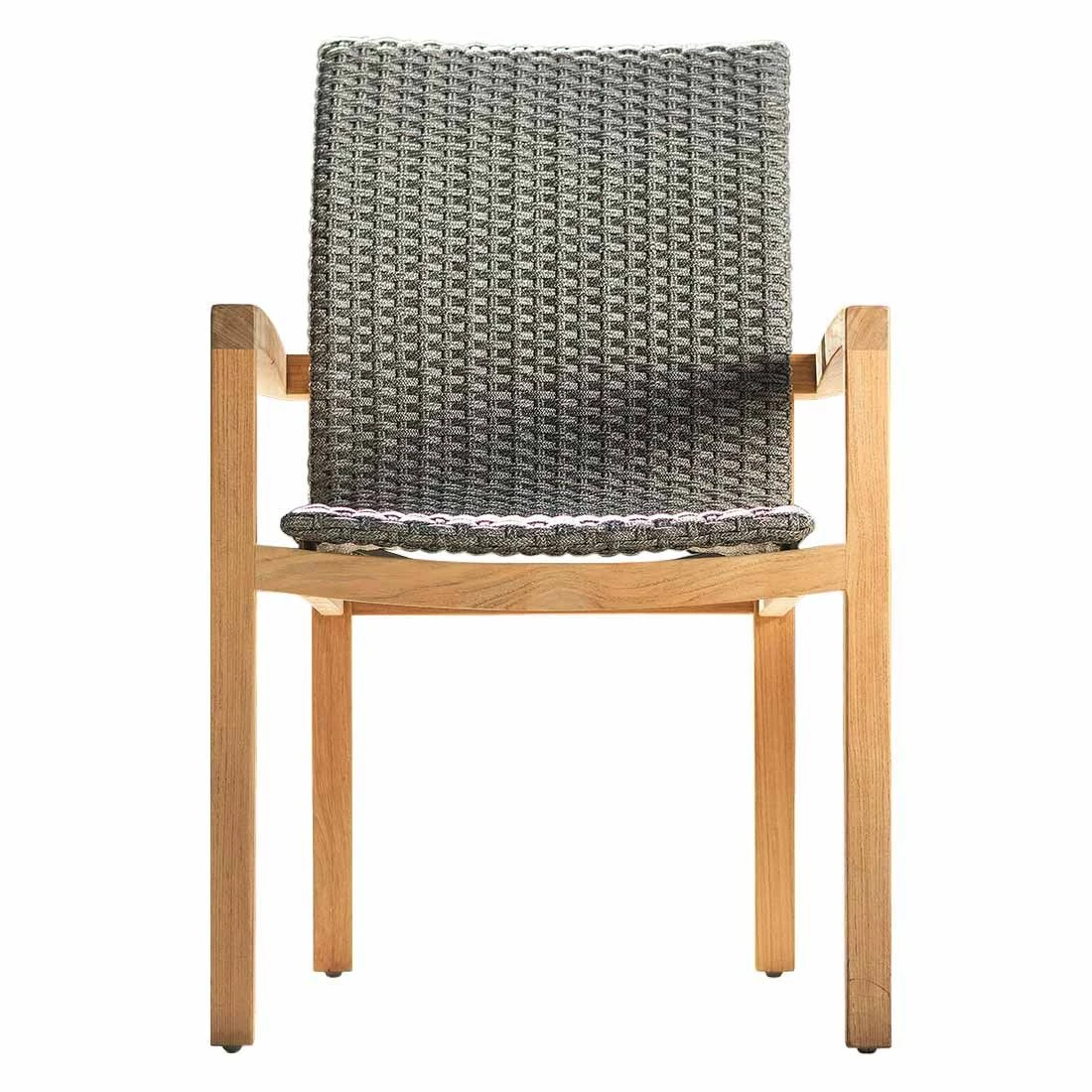 Stern Leah Gartensessel Teak/Polyester Natur/Steingrau 1 Stern Leah Gartensessel Teak/Polyester Natur/Steingrau