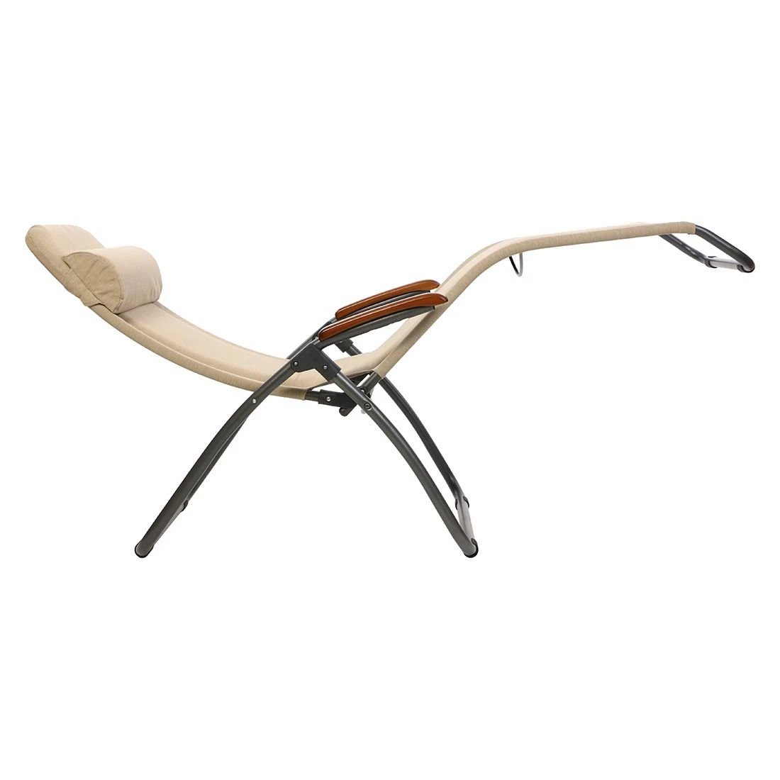 Sungörl Dreamliner Natureline Santori Bäderliege Aluminium/Olefin Anthrazit/Beige 3 Sungörl Dreamliner Natureline Santori Bäderliege Aluminium/Olefin Anthrazit/Beige – Bild 3